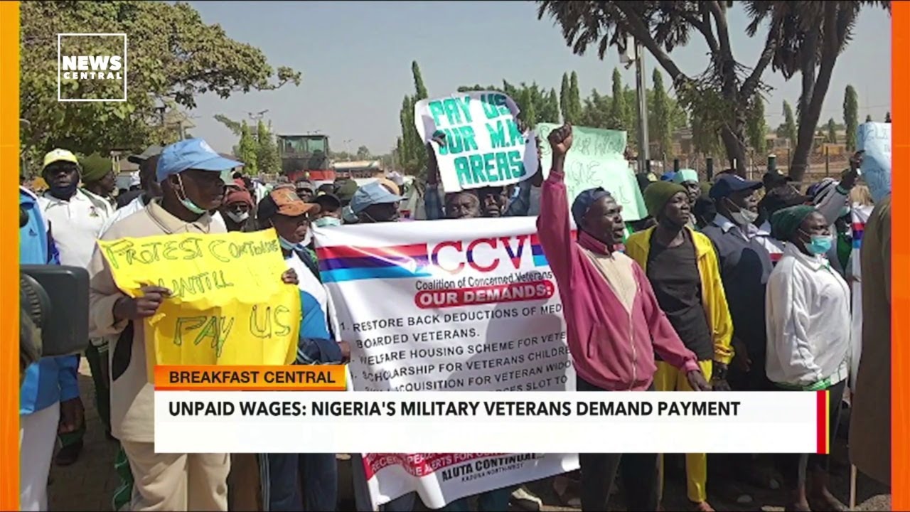Unpaid Wages: Nigeria's Military Veterans Demand Payment