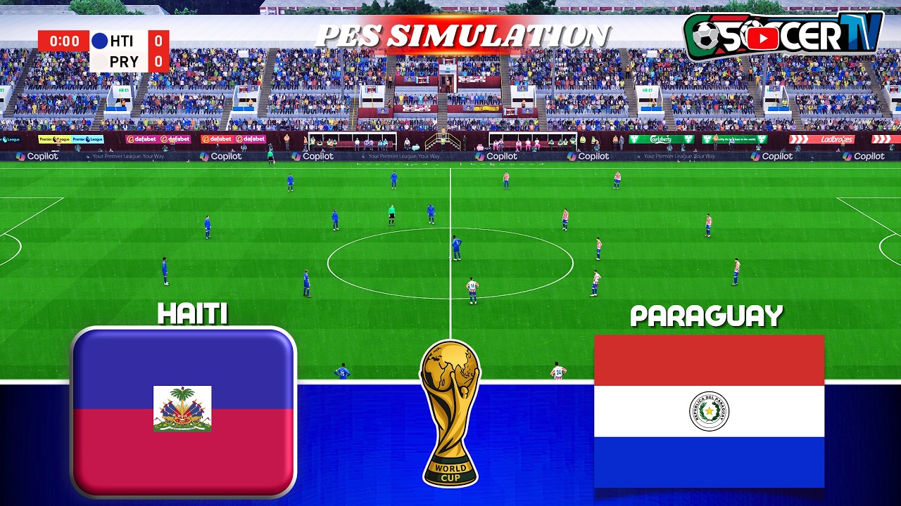 Гаити против Парагвая – Режим «Что если» Чемпионат мира (2026) | Назон против Альмирона | Геймпле...