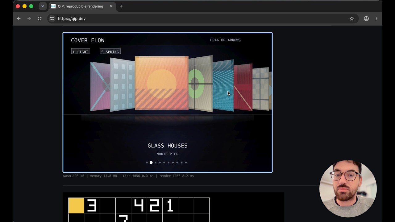 QIP components: a new way to render