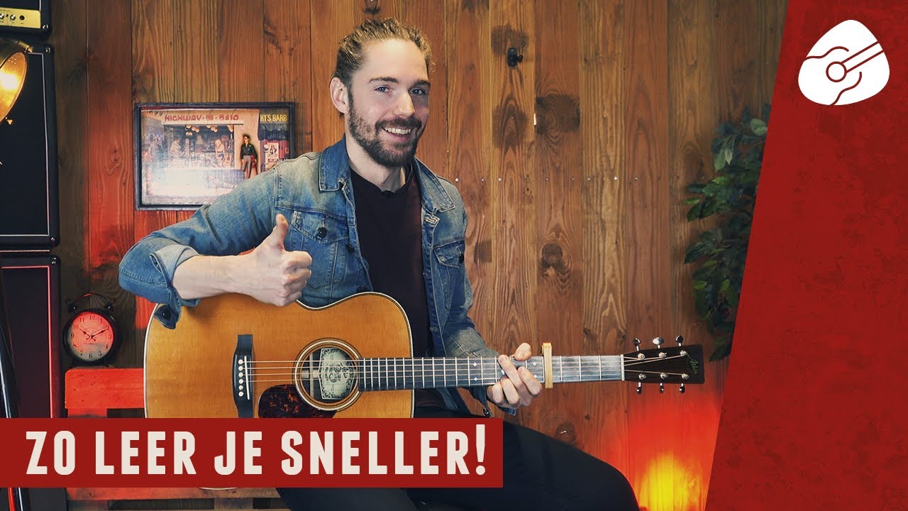 SNELLER LEREN OP GITAAR? Word sneller beter met deze tips