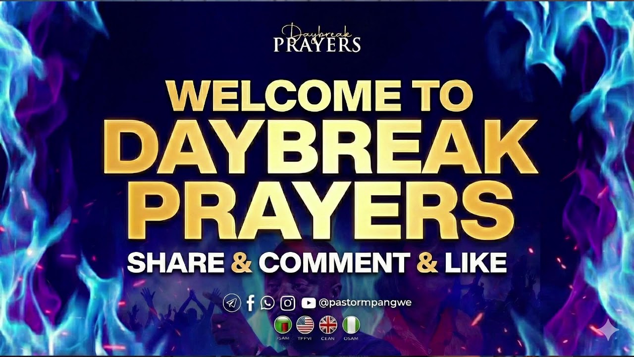 DAYBREAK PRAYERS || ESTABLISH MY STEPS DAY 3