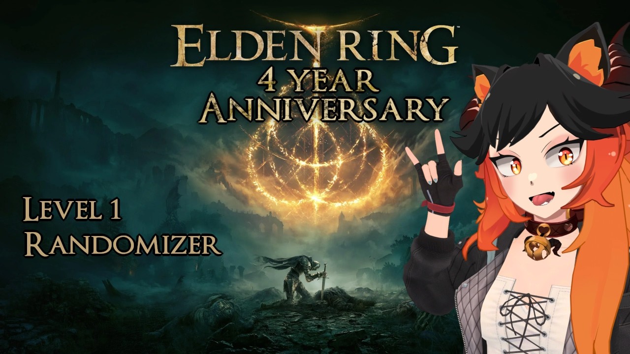 Level 1 Rando to celebrate 4 YEARS OF ELDEN RING