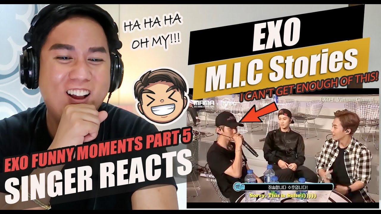 EXO funny moments!!!!! (Part 5) | M.I.C STORIES | REACTION