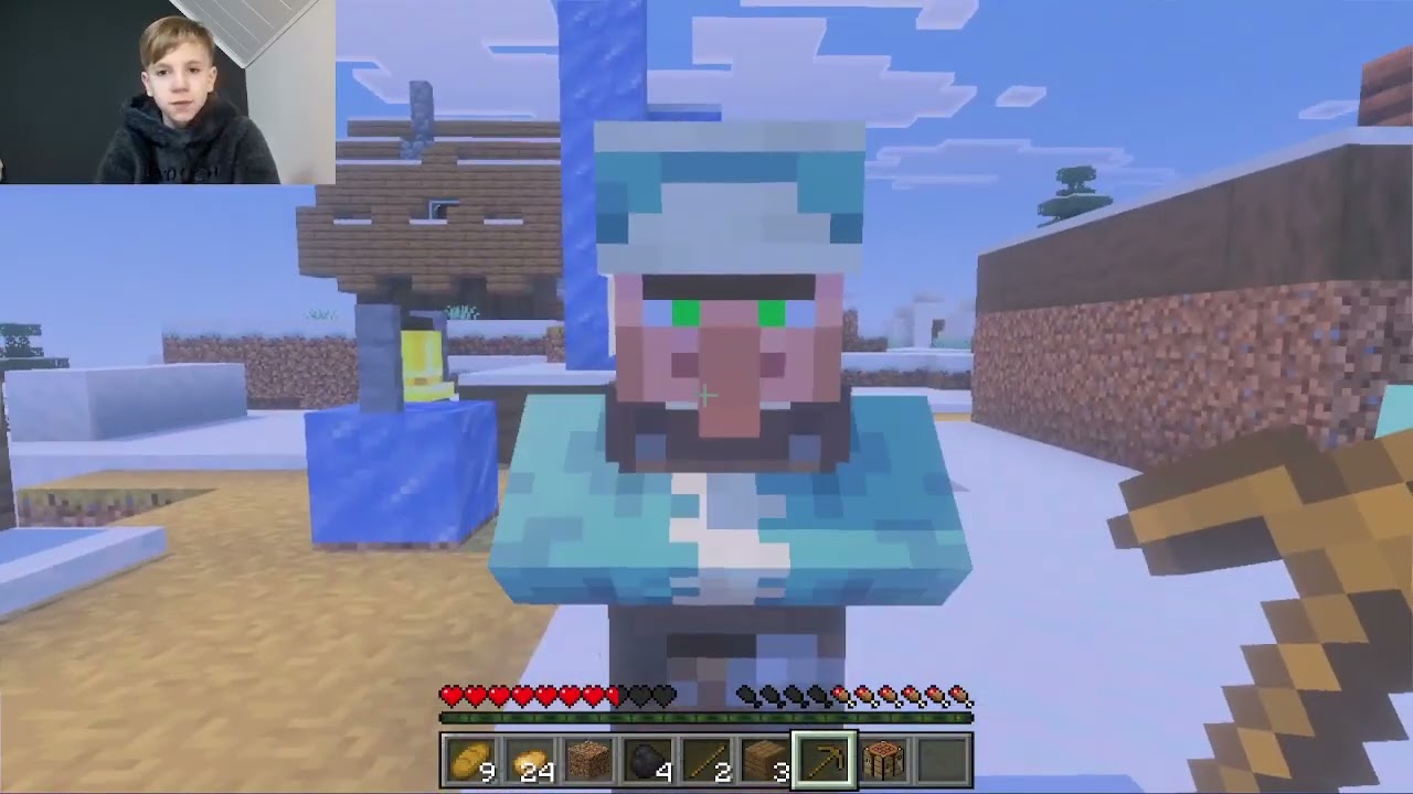 OMG! Czy ma Pan jakieś żelazo? Minecraft - Chciałem zebrać złoto...
