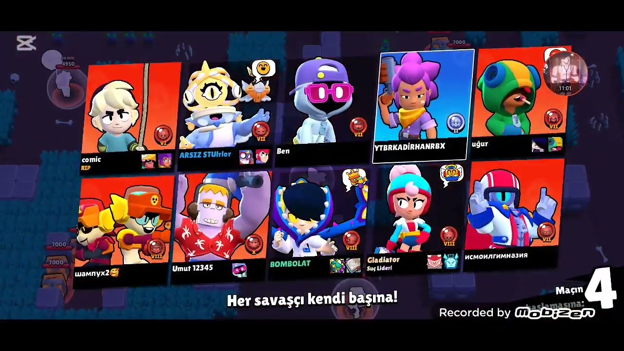 Brawl stars oynuyorumn