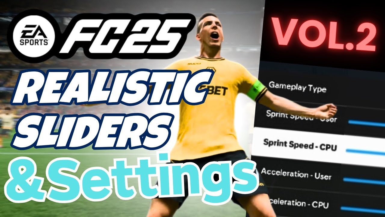 REALISTIC SLIDERS UPDATE for FC25!