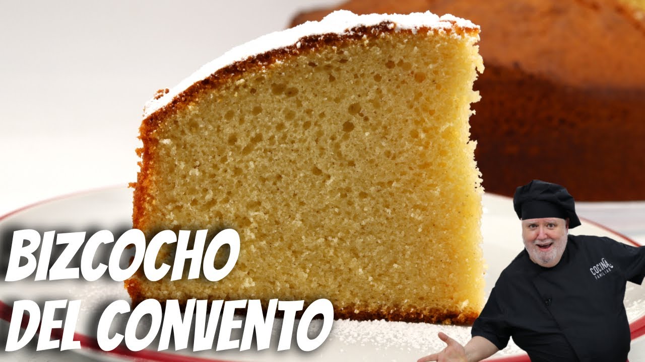 Este es el mejor bizcocho que he cocinado a día de hoy, increíble este Bizcocho del Convento