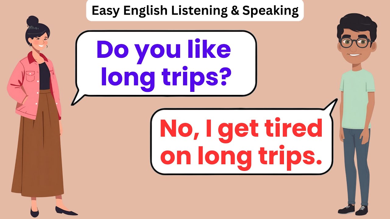 Easy English Listening & Speaking | Daily Conversation Practice