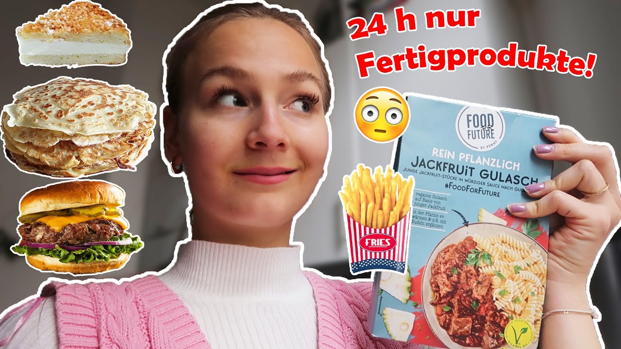 NUR FERTIGPRODUKTE ESSEN🤯(lecker oder eklig?)🤢🍔