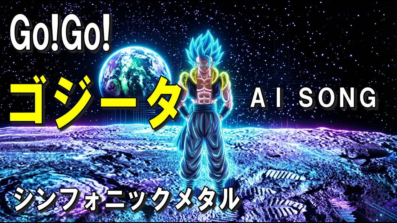 【非公式】ゴジータ　オリジナルソング「Go!Go!ゴジータ」フル【AI楽曲/Dragon Ball Fan Made】