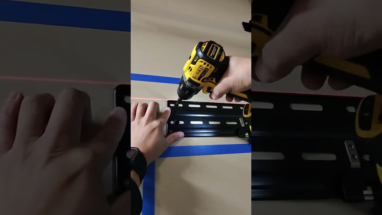 Samsung 50” The Frame install with in-wall Box