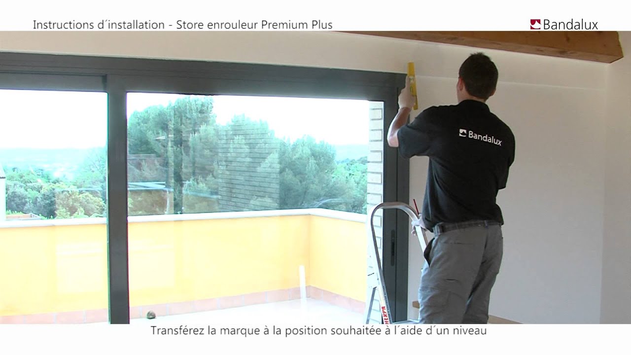 Bandalux | Vidéo installation Store enrouleur Premium Plus / Neolux