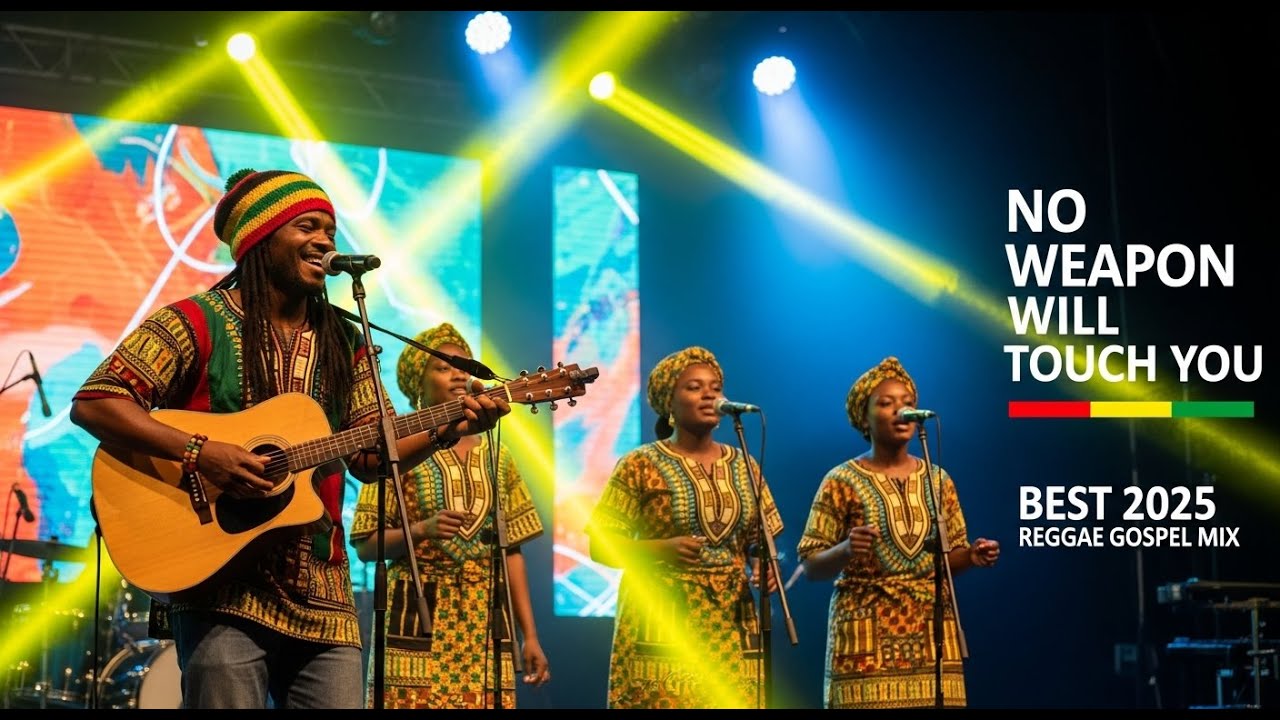 No Weapon Will Touch You – BEST 2025 Reggae Gospel Mix of Protection & Peace | 1 Hour Nonstop Praise