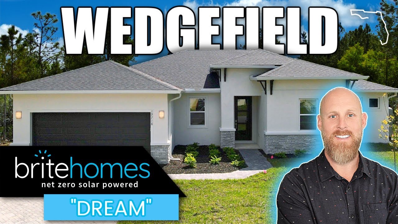 Homes with Acreage in Wedgefield Orlando FL // Brite Homes Dream Model Tour
