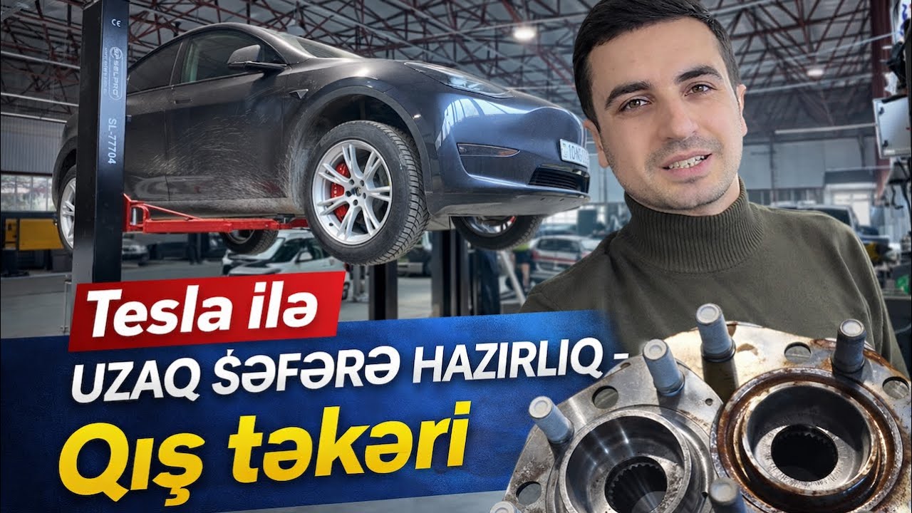 Tesla ilə uzaq səfərə hazırlıq | Qış təkəri | Günlük VLOG #3