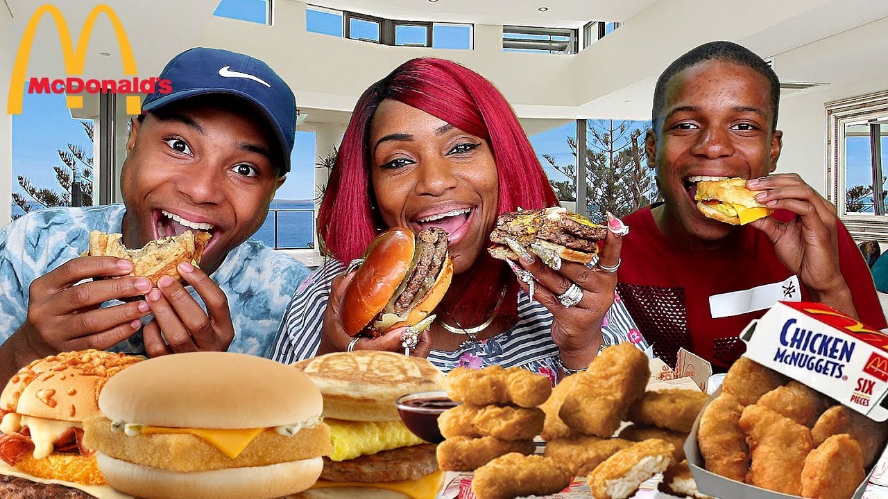 Mc Donald's with It's Darius and Jerry