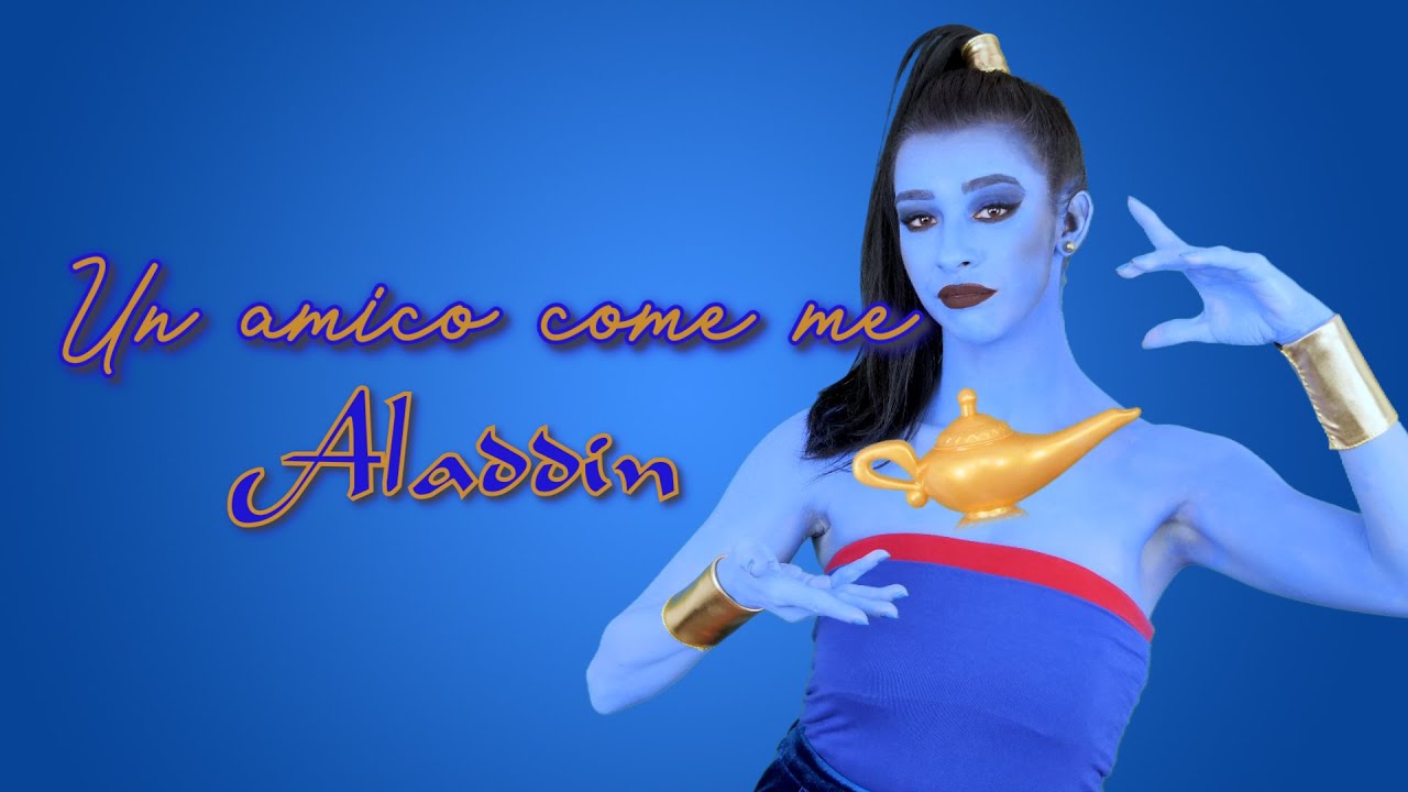 UN AMICO COME ME - ALADDIN || Cover by Luna || Friend Like Me ITA || Female Version