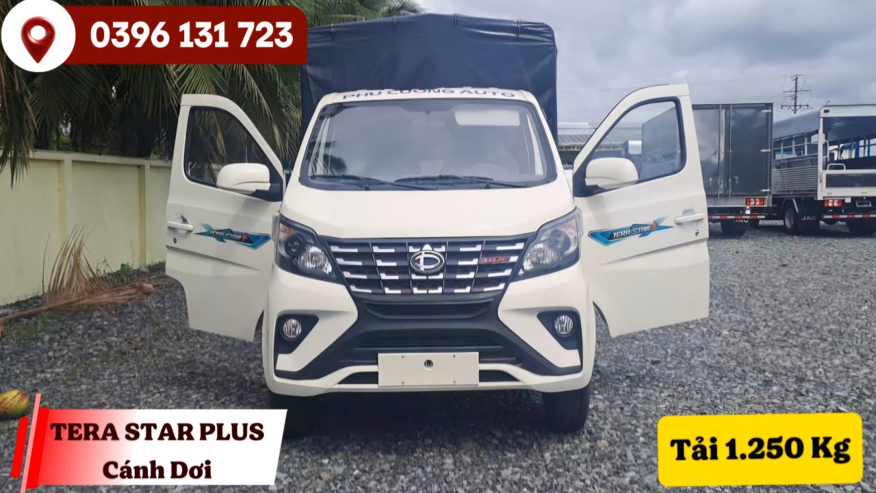 Tera Star Plus Cánh Dơi – Xe Tải Nhỏ Linh Hoạt, Mở Thùng 3 Hướng Bán Hàng Cực Đỉnh!
