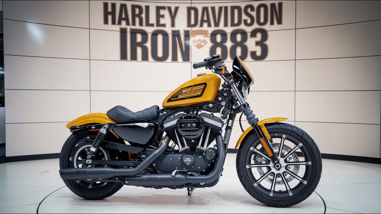 Мотоцикл Harley Davidson Iron 883 2026 года возвращается – это меняет всё!
