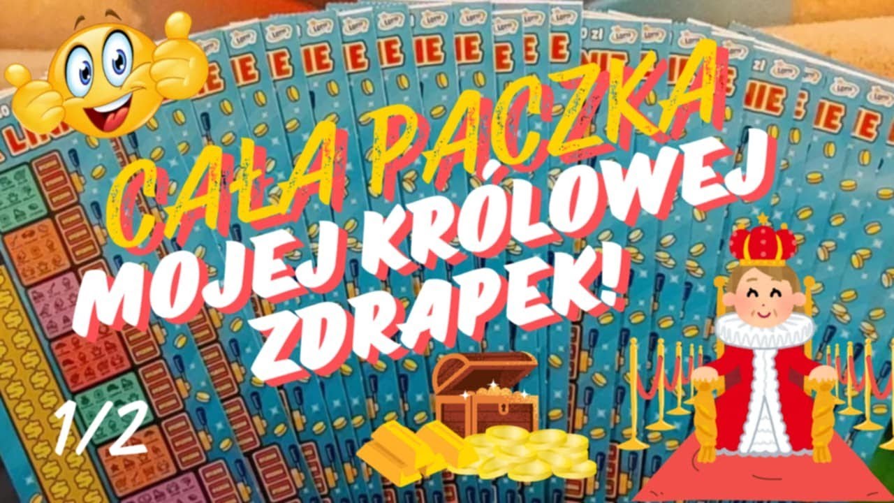 Zdrapki Lotto👑Marzenie zdrapkowicza spełnione!😍Cała paczka za 250 zł 🥳Część 1/2 😲