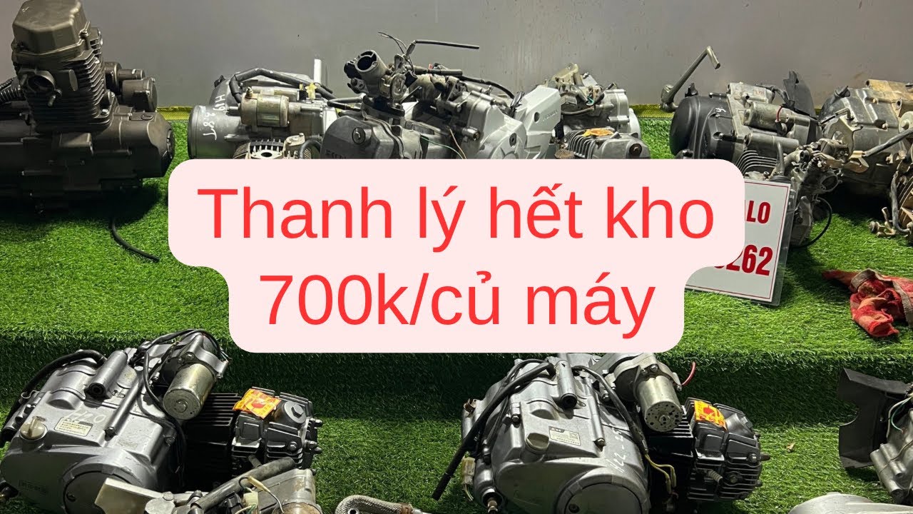 Củ máy Honda dream 100cc thanh lý hết kho giảm 700k/cục - Honda wave, dream, future 125cc
