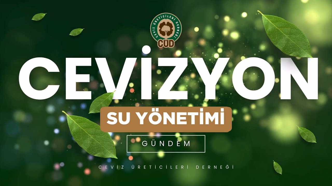 Cevizyon 8. Bölüm Ceviz Ağaçlarında Su Yönetimi #cevizüreticileriderneği #ceviz