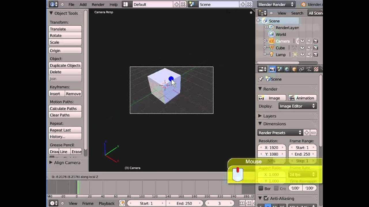 09 Blender 2.59 Camera View