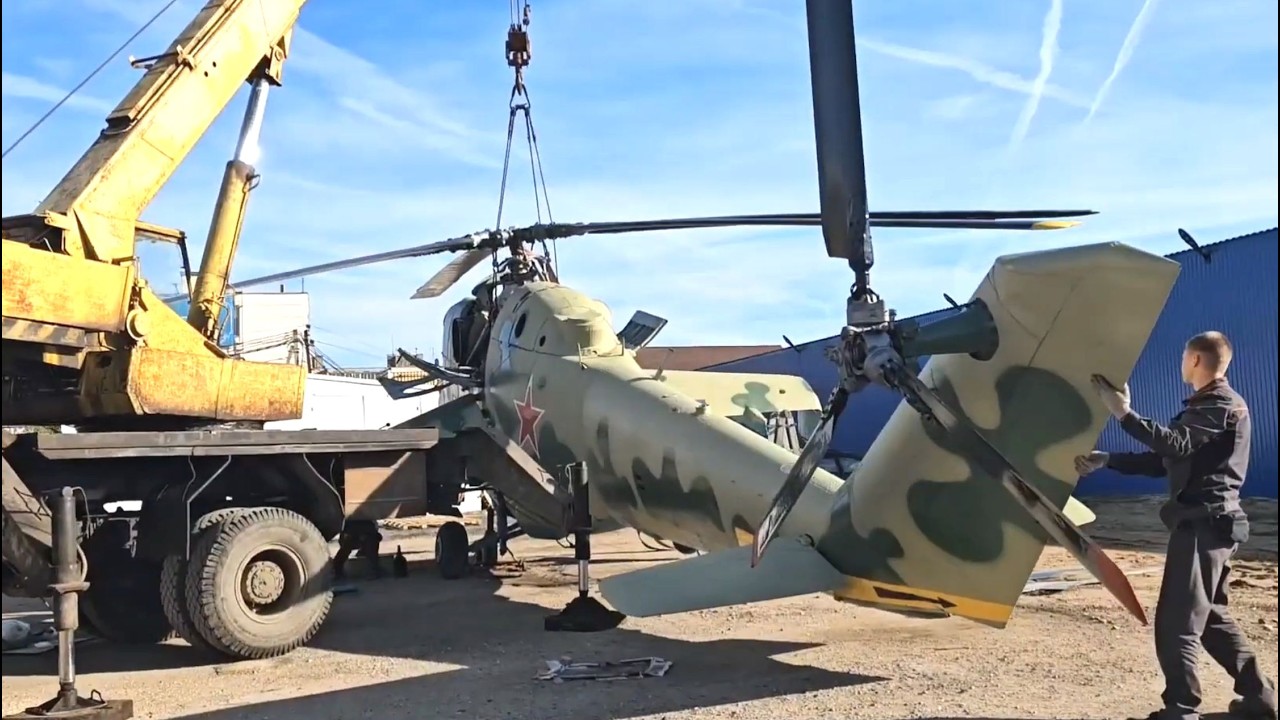 Восстановление вертолёта Ми-24