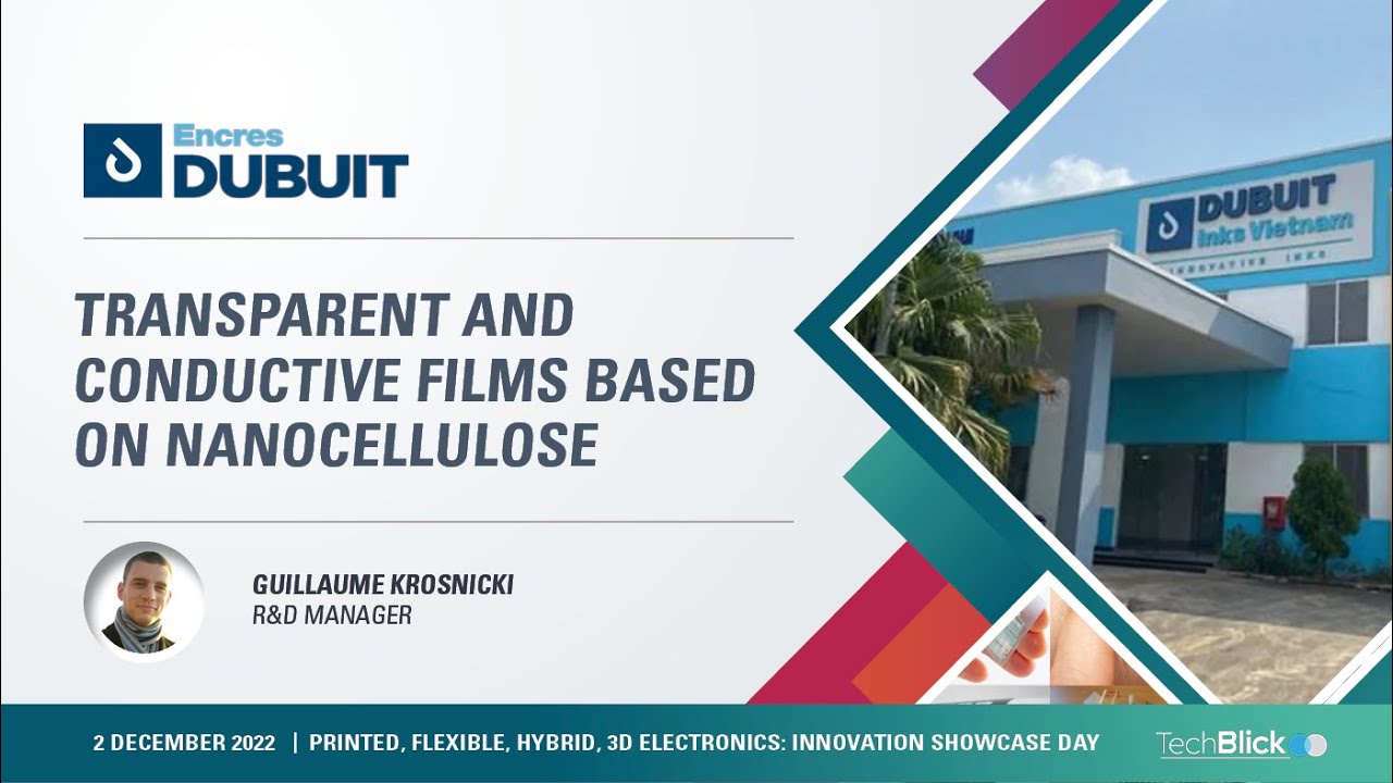Encres DUBUIT | Transparent and conductive films based on nanocellulose