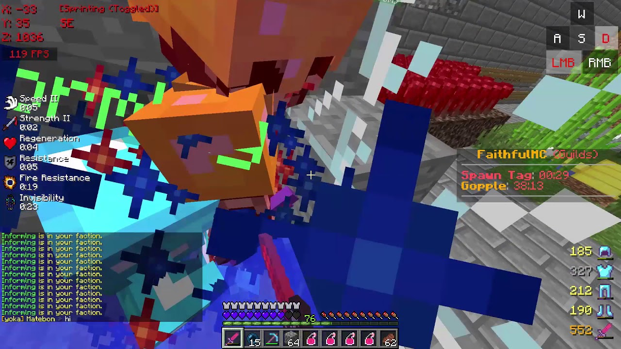 Faithful Guilds (3) Fighting in a rich raidable base