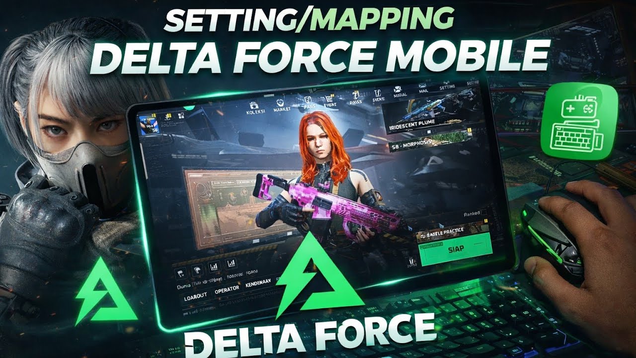 Setting/Mapping DELTA FORCE MOBILE With M1 PRO CONVERTER, 