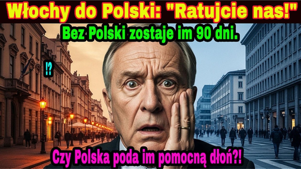 Włochy Błagają Polskę O Ratunek: „Bez Waszej Pomocy Grozi Nam Paraliż W 90 Dni!”. Czy Polska Odpowie