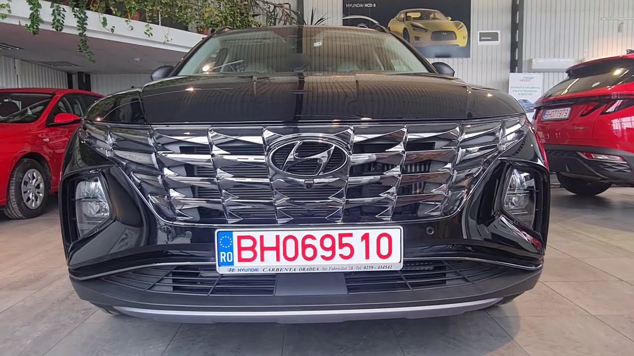 #22 Tucson 2021 Hybrid 230 CP Luxury - prezentare INTERIOR. Showroom virtual Hyundai Carbenta