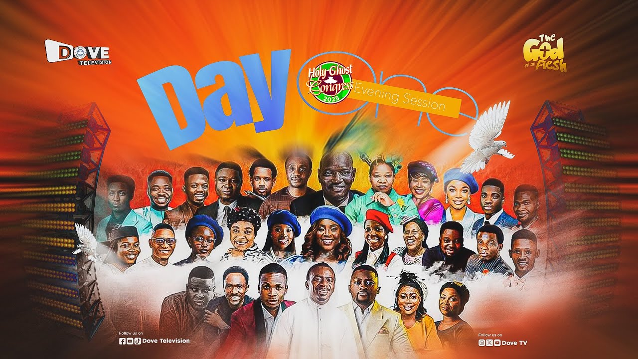RCCG ANNUAL HOLY GHOST CONGRESS 2025 || THE GOD OF ALL FLESH || EVENING SESSION || DAY 1
