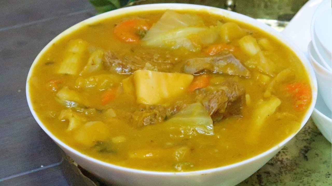 How to Make Haitian Soup Joumou!!! (Squash Soup)