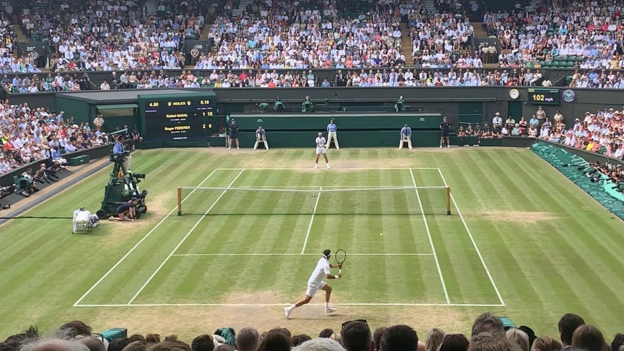 Roger Federer Court Level Points | Wimbledon Edition