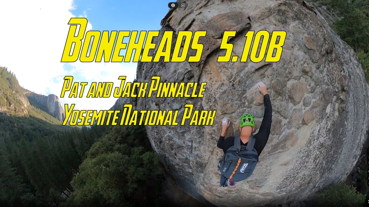 Boneheads 5.10b Yosemite National Park