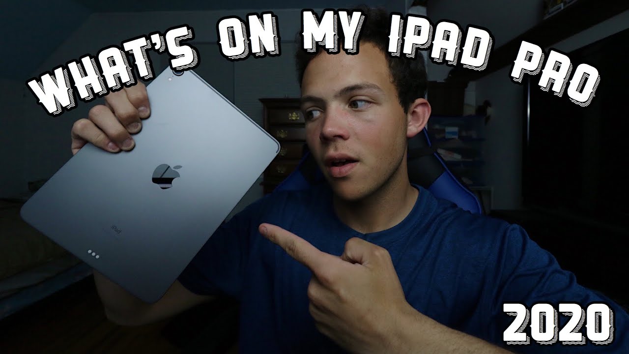 WHATS ON MY IPAD PRO 2020 | Boy Edition! |The Best Photo Editing Apps!|