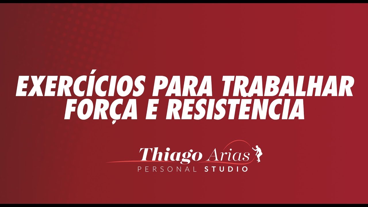 5 exerc&iacute;cios para trabalhar for&ccedil;a e resist&ecirc;ncia