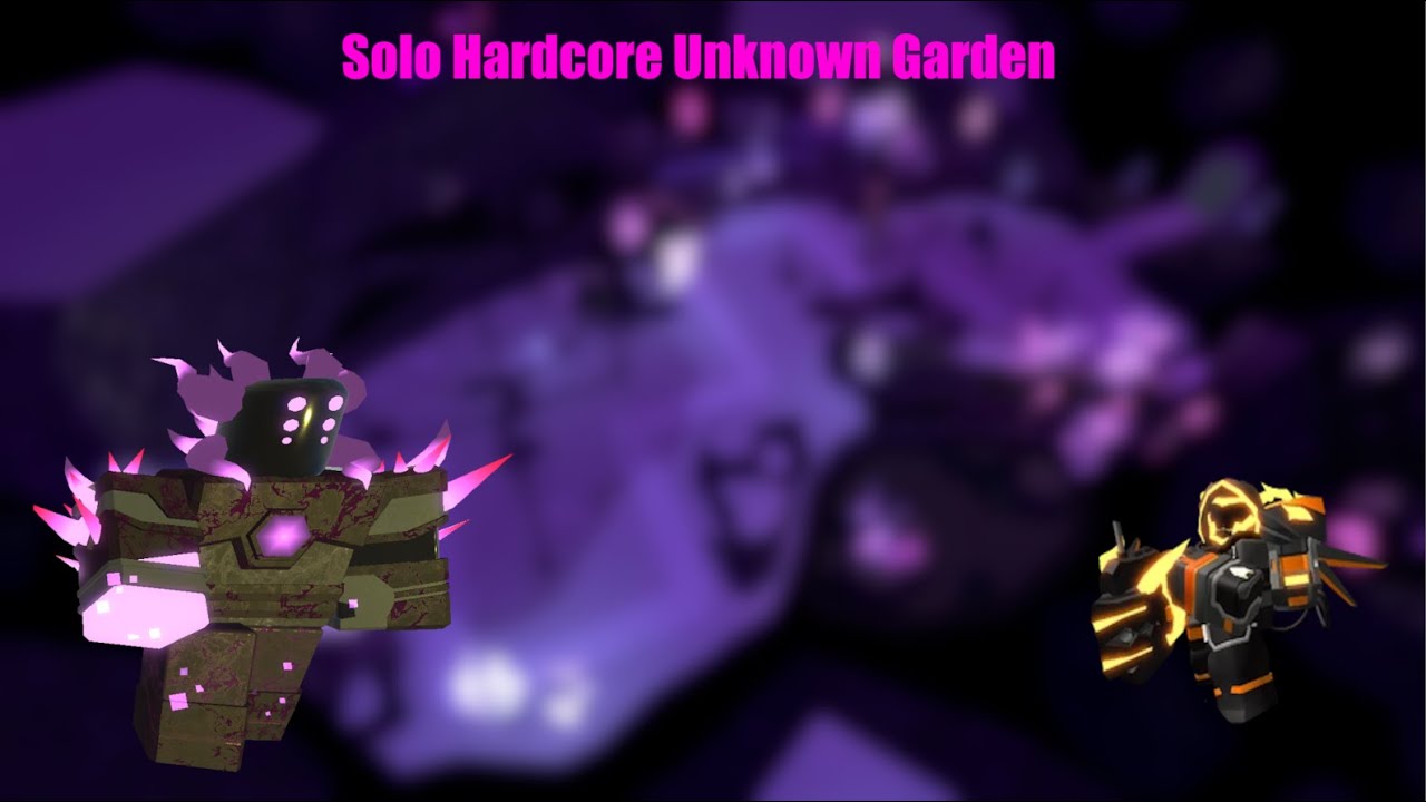 Solo Hardcore Unknown Garden  | Tower Defense Simulator