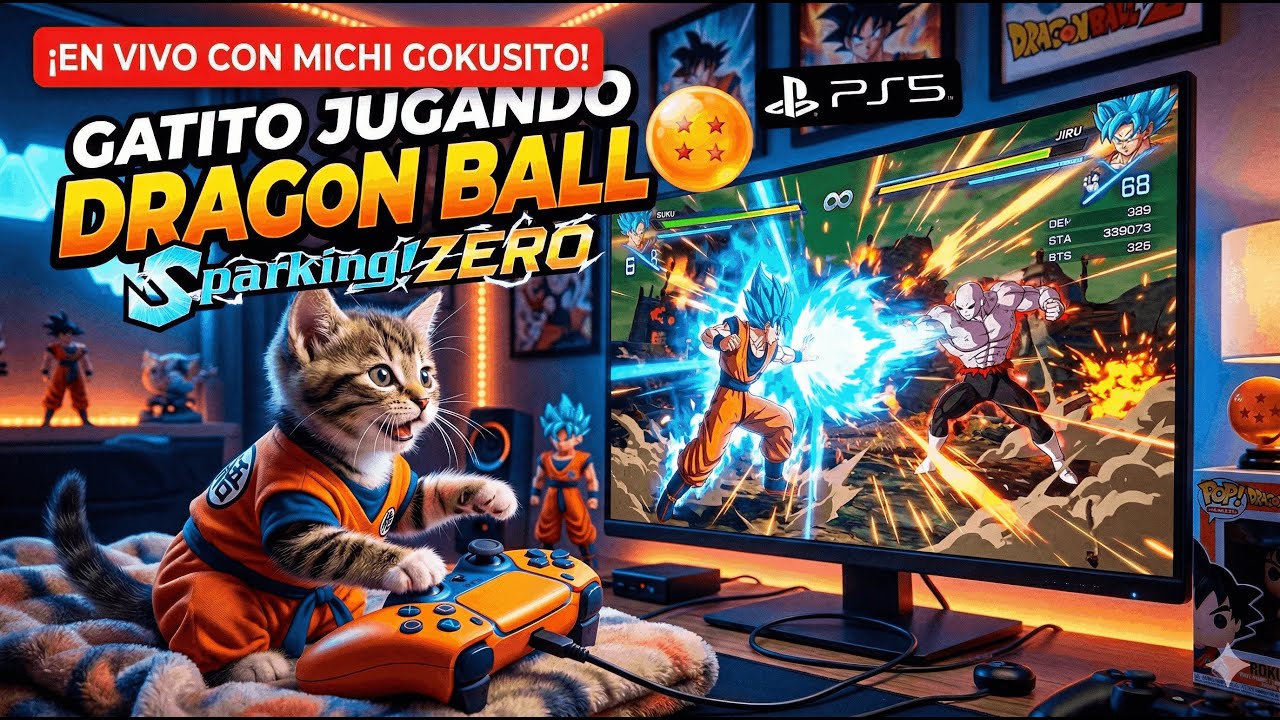 jugando dragon ball sparking zero para conseguir persaonajes namas