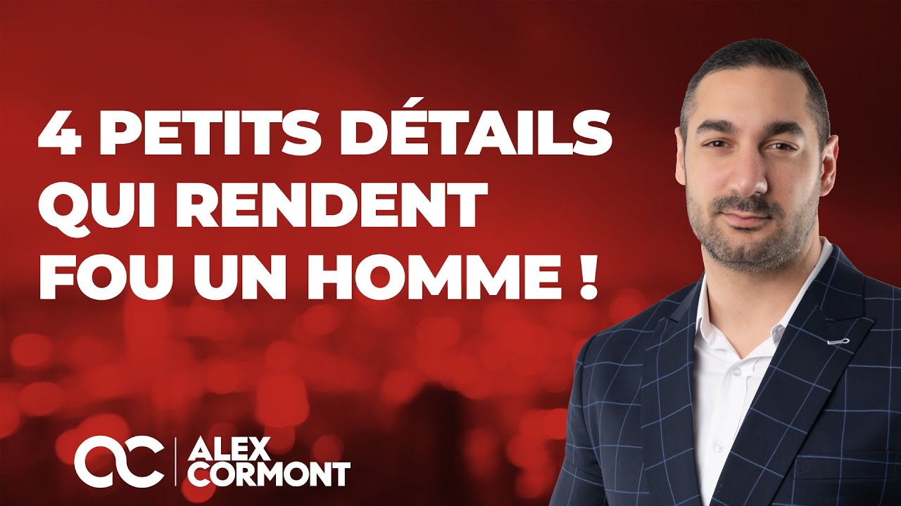 4 éléments qui rendent un homme fou de vous !