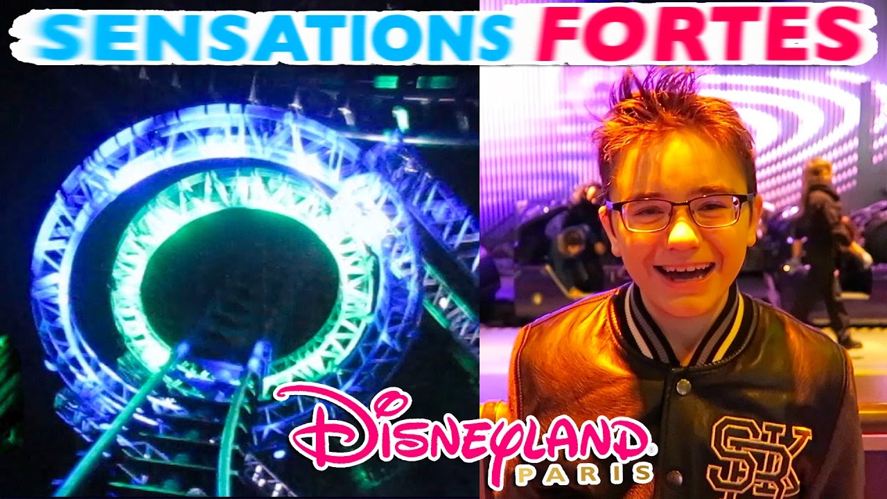 VLOG - SENSATIONS FORTES à DISNEYLAND PARIS - Parc d'Attractions et Manèges