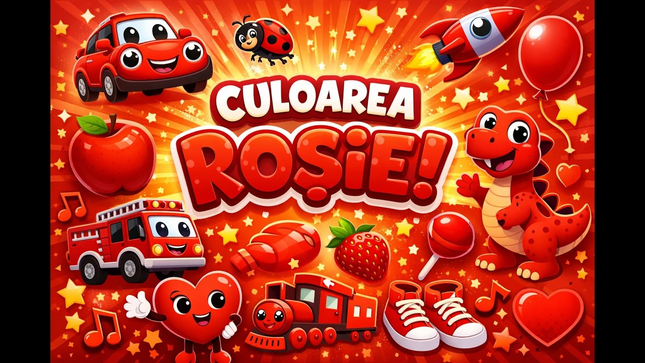 ❤️Culoarea roșie!