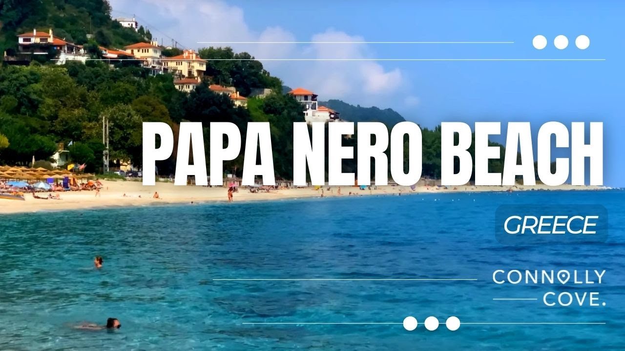 Papa Nero Beach | Magnesi | Greece | Beaches In Greece | Travel to Greece