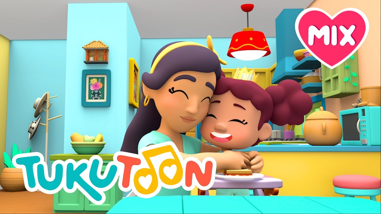 Mix 🎉 Las favoritas de Aída 👧🏾 #TukuToon❤️🥁  #cancionesinfantiles  🥁