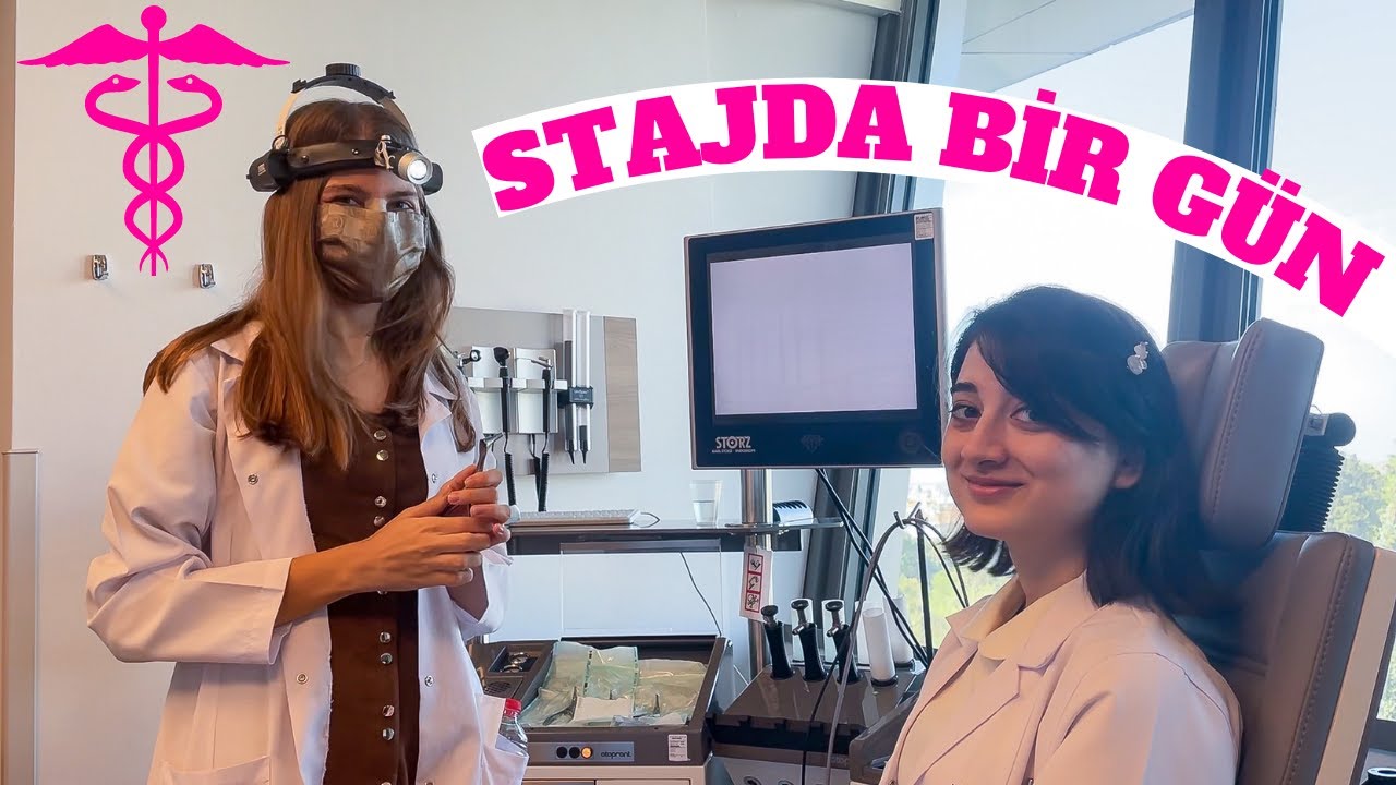 HASTANE VLOG 👩‍⚕️ | ACIBADEM TIP | KBB STAJINDA BİR GÜN