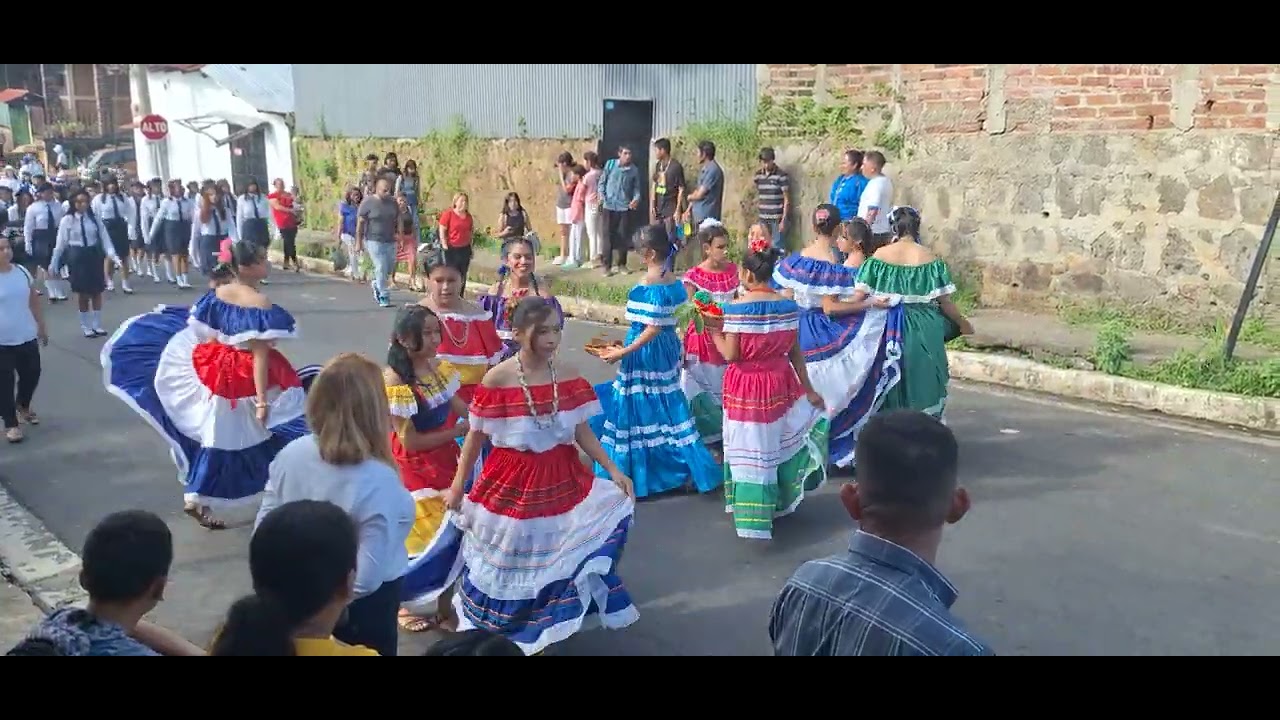 ZARAGOZA DESFILE Escuela JOSE MARIA CACERES en su 15 de septiembre 2024