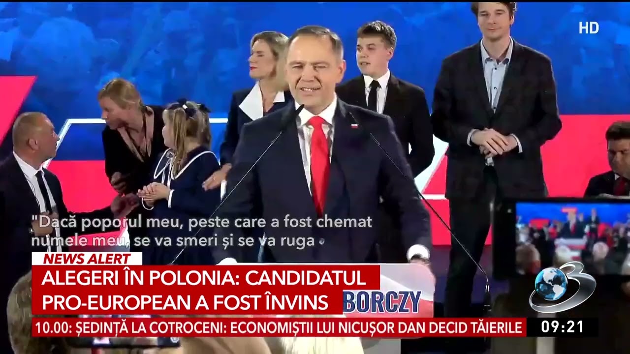 Alegeri &icirc;n Polonia: Candidatul pro-european a fost &icirc;nvins