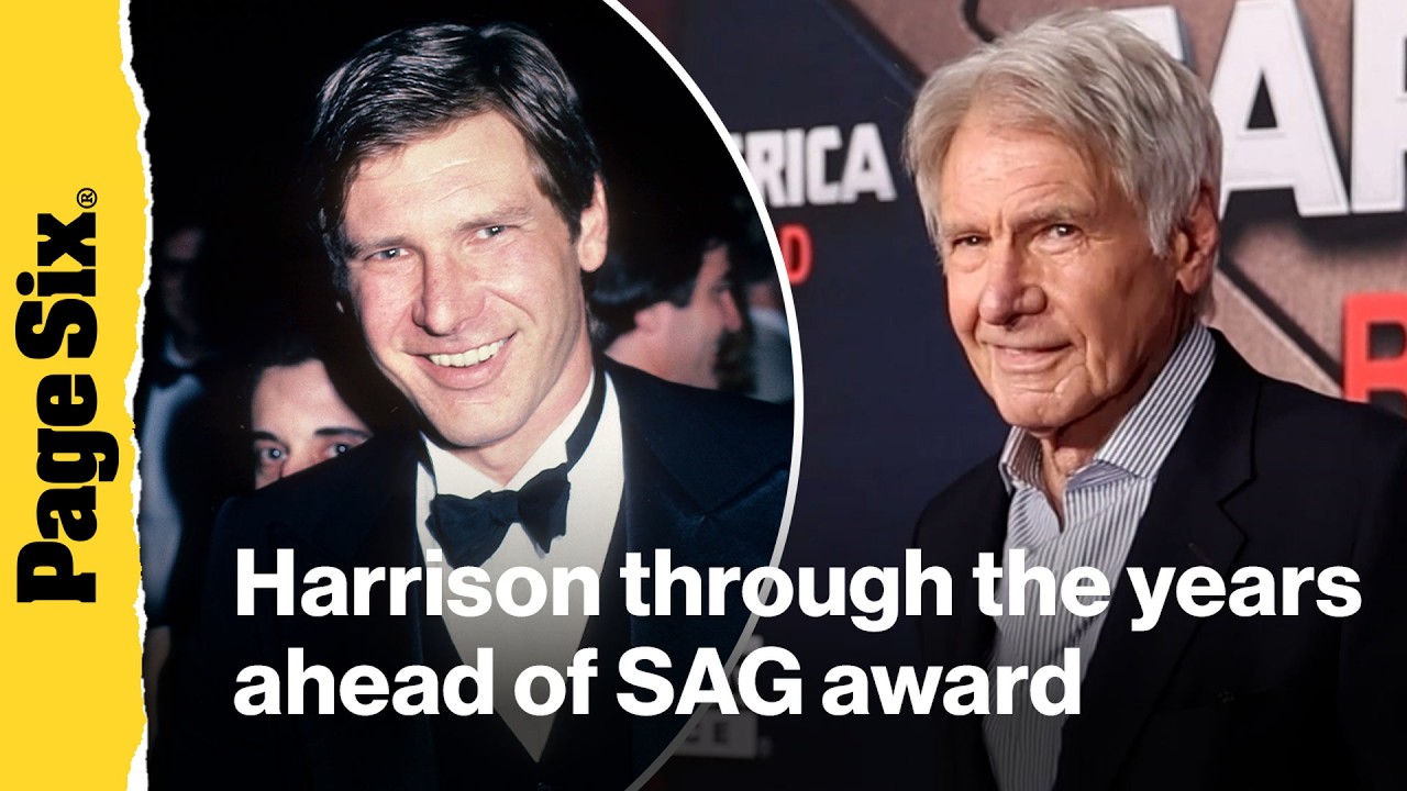 SAG Life Achievement Award Recipient Harrison Ford's red carpet looks through the years: Indiana ...
